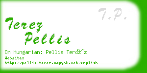 terez pellis business card